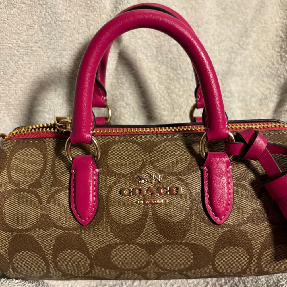 Pink Coach Purse